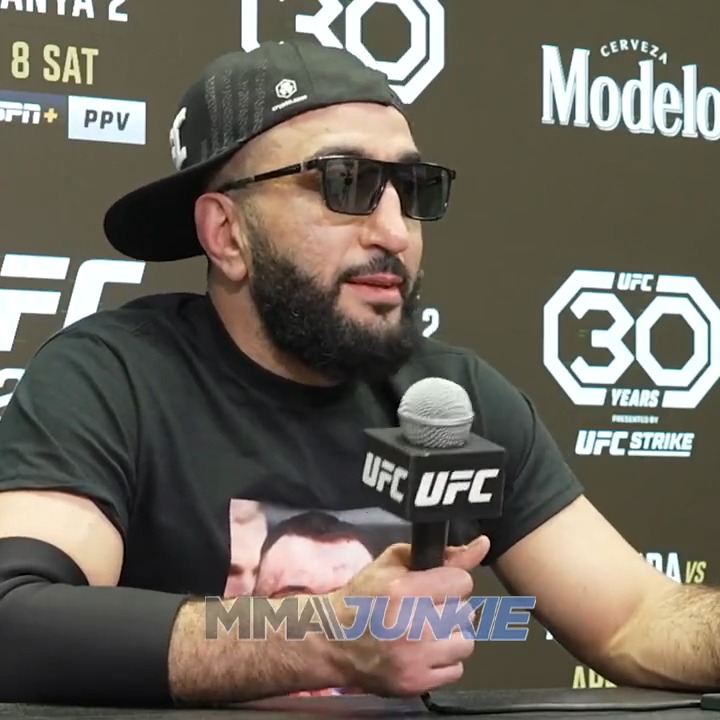 "I can fight at 185": Belal Muhammad (Belal Muhammad) wants to move up a division for Khamzat Chimaev or Sean Strickland if he can't get what he wants at 170. Full interview: