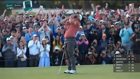 INTRATABLE. Eres leyenda, Jon Rahm Rodriguez. Sexta chaqueta verde para el golf español. #TheMasters #AquíGritamosGolf