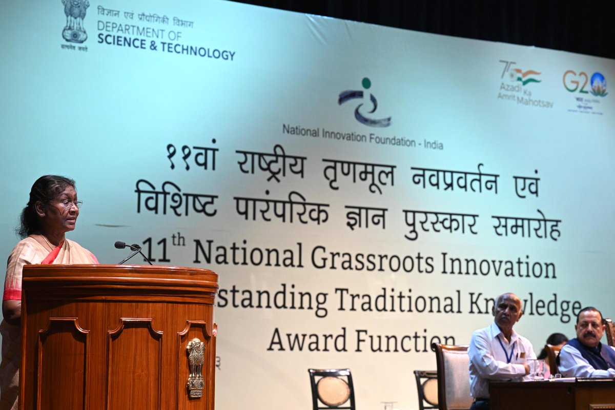 All women use creativity daily in their household chores and in other areas also. It is time to encourage women to come up with innovative solutions and products that the country needs.