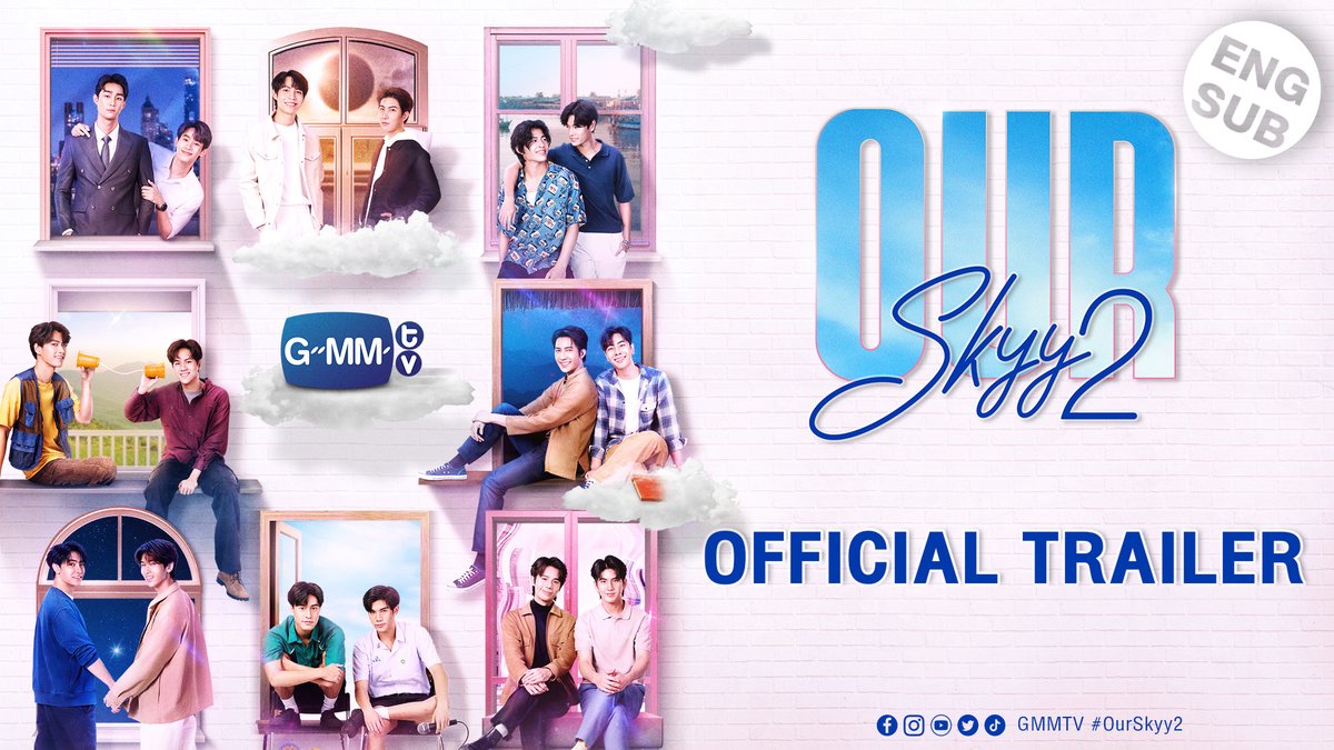 [Official Trailer] อยากเห็นท้องฟ้าเป็นอย่างวันนั้น ☁️✨ “Our Skyy 2” ⛅️ ทุกวันพุธ-พฤหัสบดี เวลา 20:30 น. ทางช่อง GMM25 และรับชมพร้อมกันทั่วโลกทาง Youtube เริ่มตอนแรก 19 เมษายนนี้ #Ourskyy2 #GMMTV