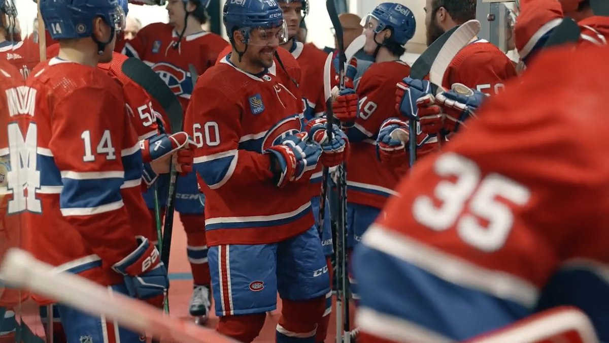 🗣️ Notre candidat à l'obtention du trophée Bill-Masterton pour 2022-2023! #GoHabsGo | Alex Belzile