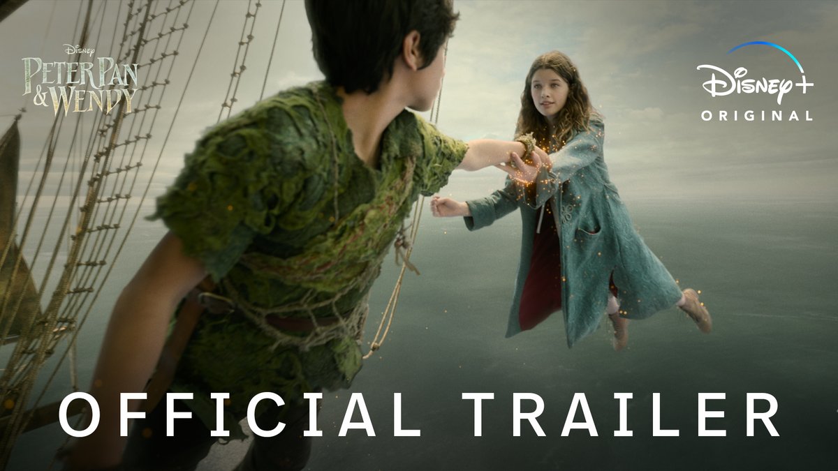 Experience #PeterPanAndWendy, Disney’s epic movie event, April 28 only on Disney+. ✨