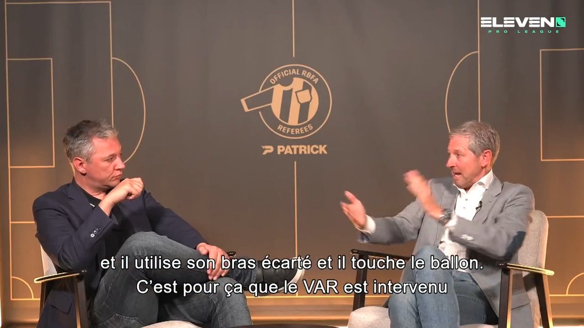 #UnderReview | Frank De Bleeckere begrijpt de discussie rond het handspel van Thibo Somers in #ANTCER. ✋💢 Bekijk alle analyses hier: 👈