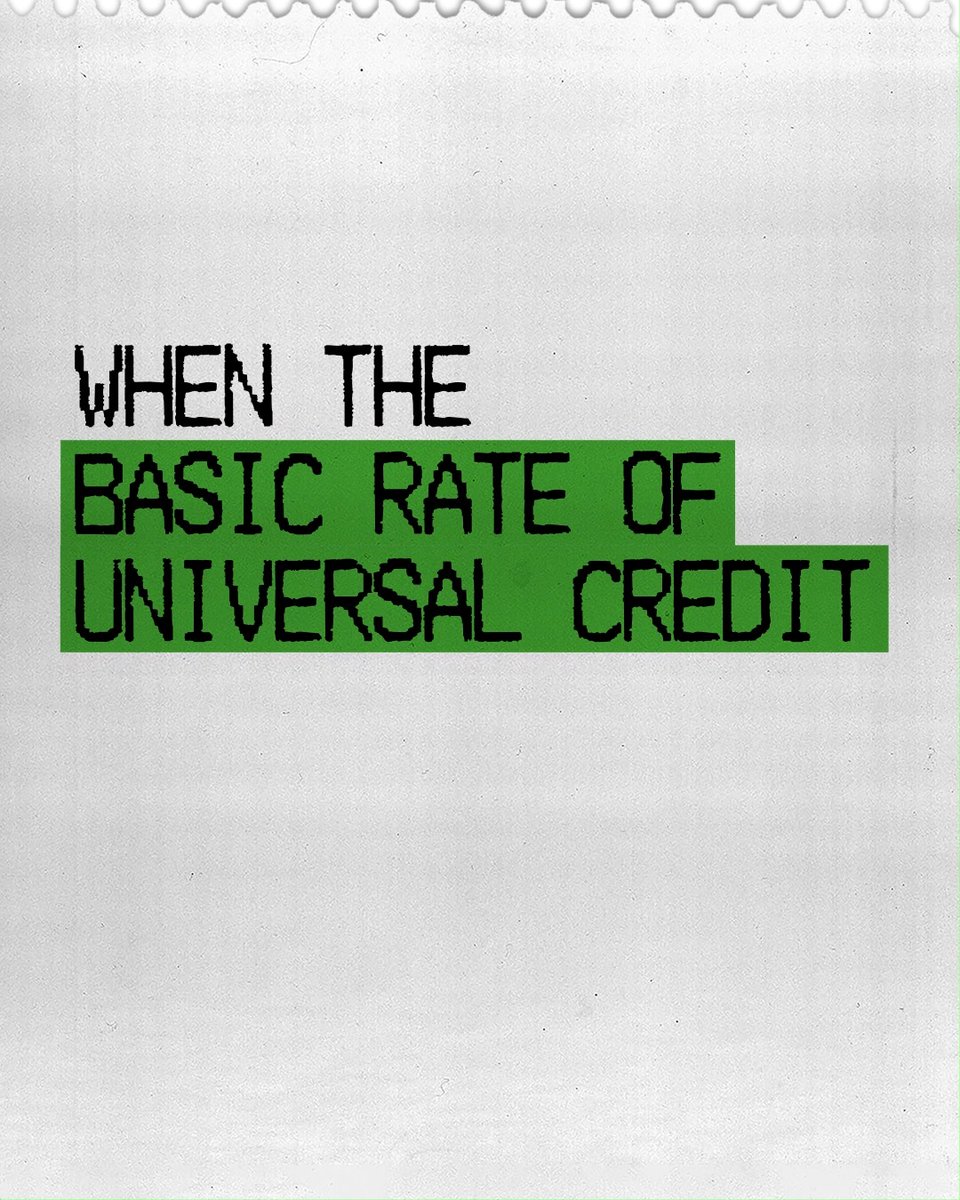 The basic rate of Universal Credit is only £85 a week and doesn’t cover the essentials like food and heating. It doesn’t add up. Join us & Joseph Rowntree Foundation to call on the government to guarantee that Universal Credit will at least cover #OurEssentials 👉