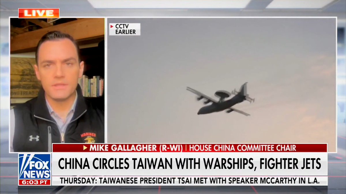 WATCH Rep. Mike Gallagher, Chair of the @CommitteeOnCCP, on the importance of standing up to Chinese Communist Party. “We should not be intimidated.”