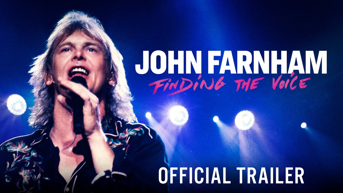 John Farnham: Finding The Voice – in cinemas from May 18 for a limited season! The untold story of an Australian icon, this authorised biopic covers the highs and lows of Farnham’s career, culminating in the recording of the album Whispering Jack.