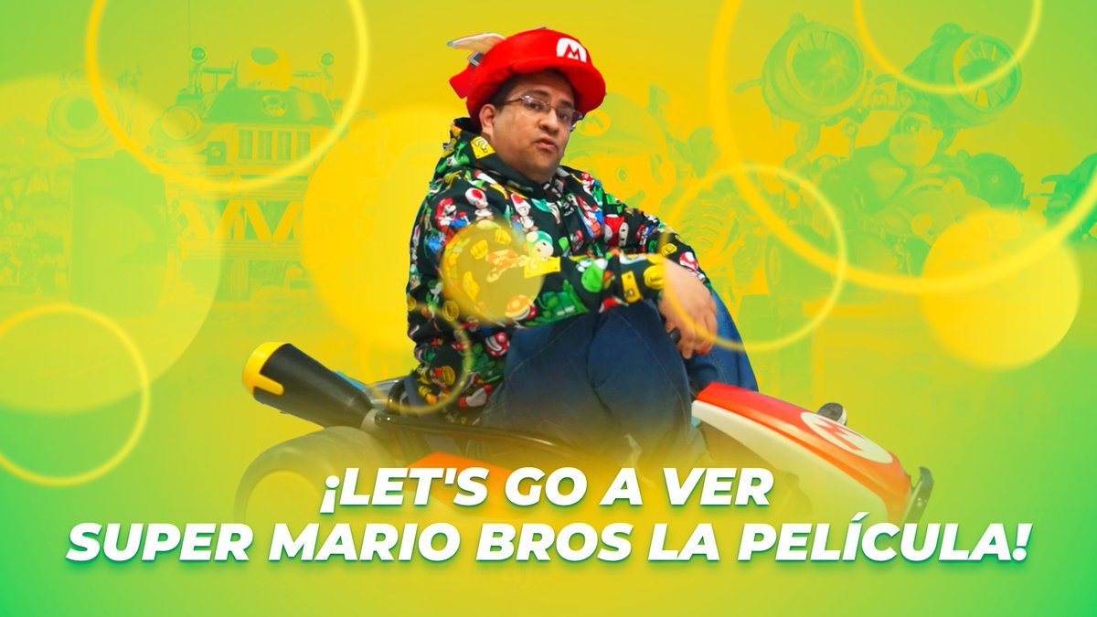 🤩🍄 ¿Quieres conocer los secretos detrás de la icónica #SuperMarioBrosLaPelícula? 🤩🍄 ¡Carlos Domínguez tiene todos los detalles para ti! 🏁 ¿Ya la viste? ¡Compártenos tu experiencia en los comentarios! 👇