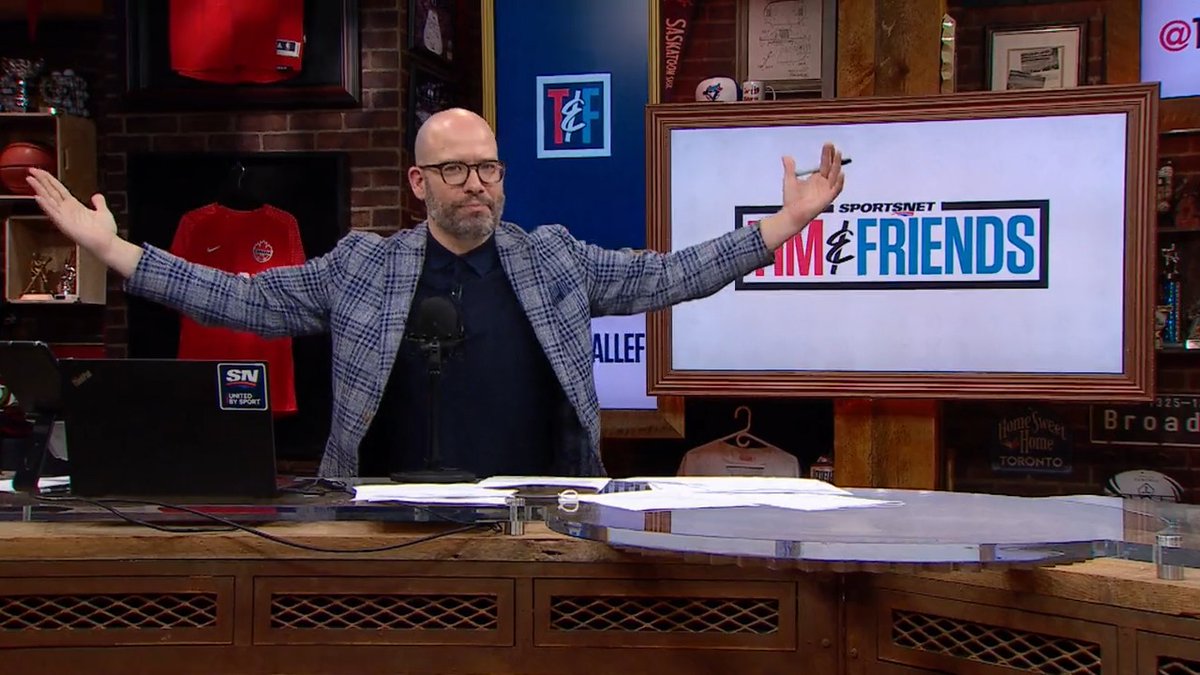 Our last in-studio show is in the books… Thank you for being a friend. 👏 From Tim Micallef, Jesse Rubinoff, and the TF Crew.