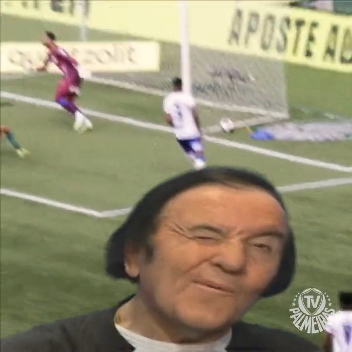 Eu sei que as reações de vocês com o drible do Baixola foram mais ou menos assim 😅 #AvantiPalestra #TimeDaVirada