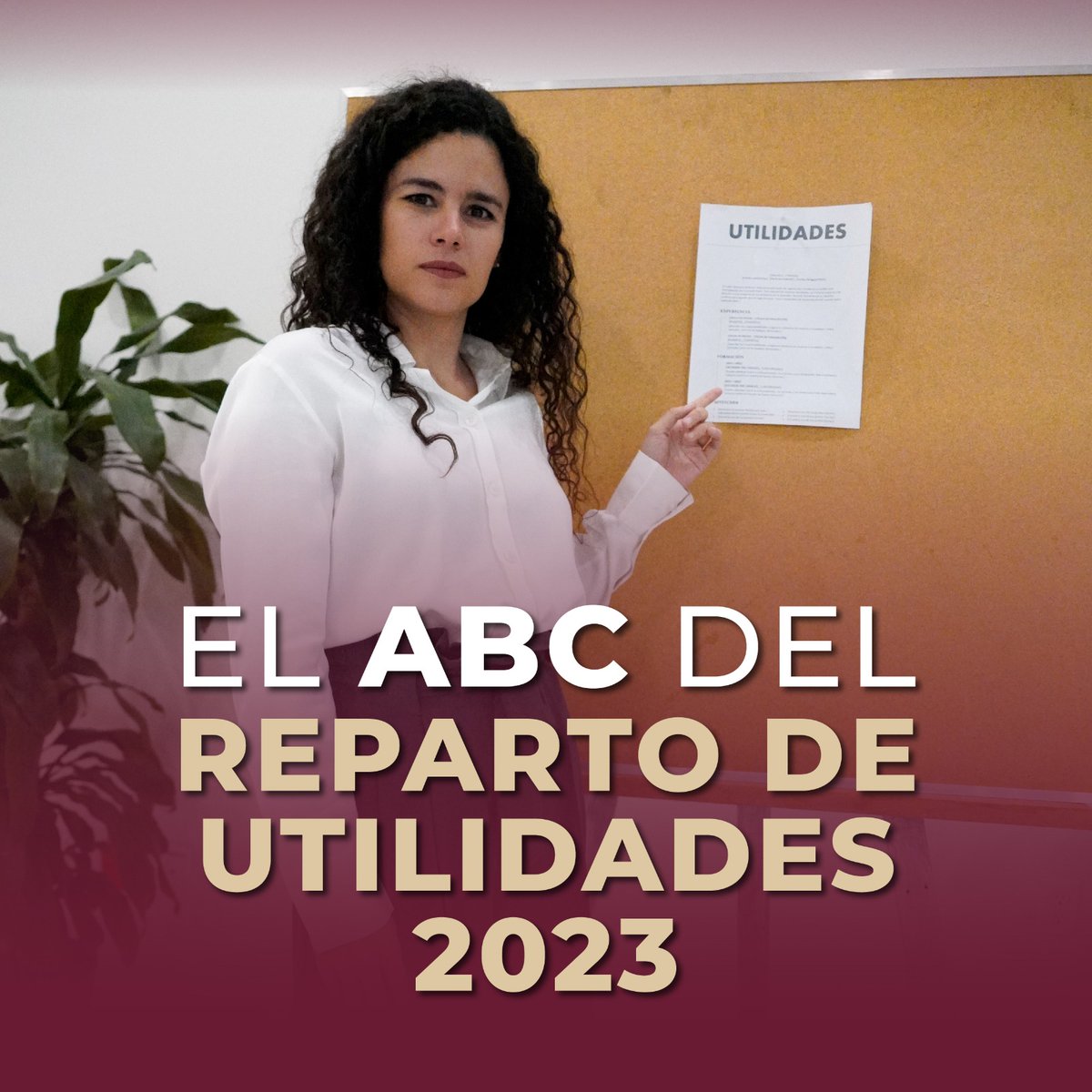 El #RepartodeUtilidades es el derecho de l@s trabajadores a recibir una parte de las ganancias de la empresa para la que laboran como reconocimiento a su contribución. Todas las empresas deben pagarlo antes del 30 de mayo, aquí te comparto lo que debes saber en este 2023👇
