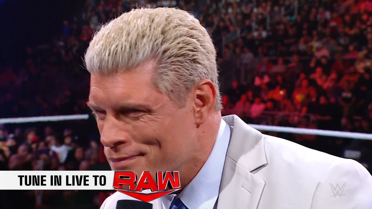 "Laying there surrounded by 80,000 people with a rubber chicken a foot away from your head..." #WWERaw