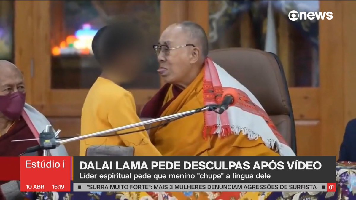 A Globo está querendo normalizar essa cena bizarra? Que relativização é essa!!! Nada justifica…
