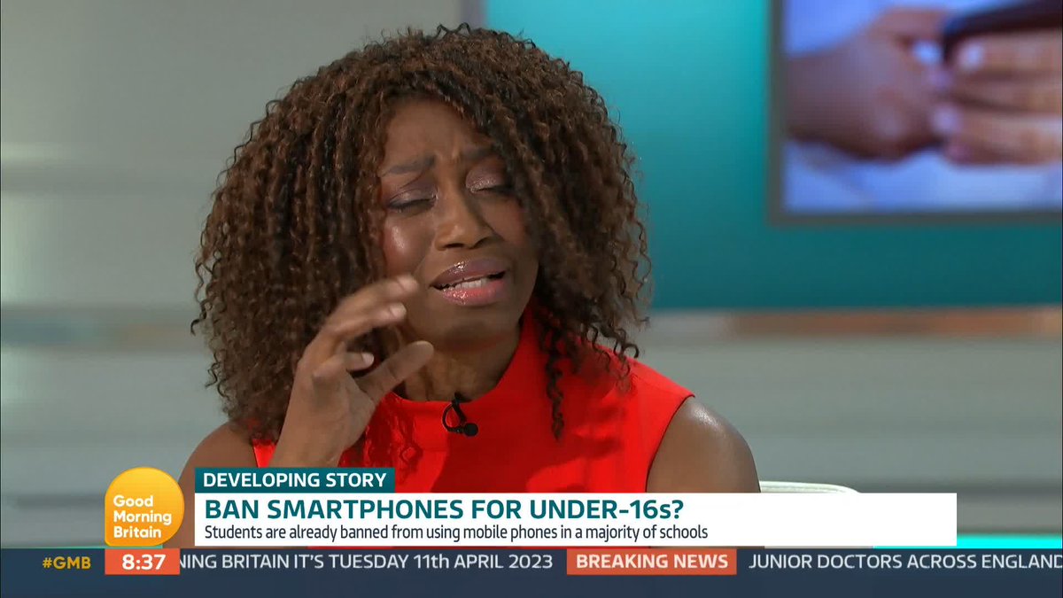 Parent campaign group Us For Them, is calling for the Government to ban smartphones completely for under-16s and bring in 'tobacco-style health warnings' on packaging. Should smartphones be banned for under 16s?