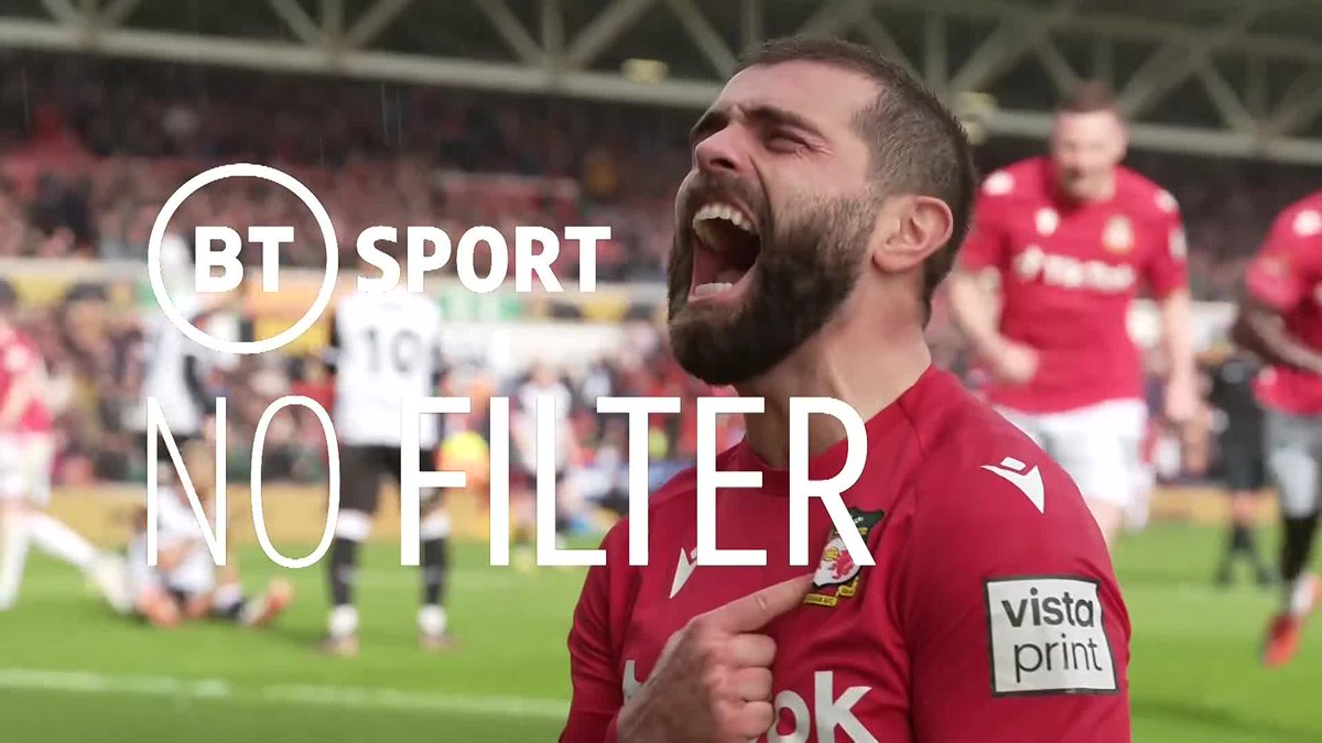 Hollywood couldn't write a better script ✨ The most anticipated match in #killrecky history as Wrexham AFC took on Notts County in a title decider. 🎥 #NoFilter captures the moment Ben Foster's 97th minute penalty save sent Ryan Reynolds and Rob Mac wild.