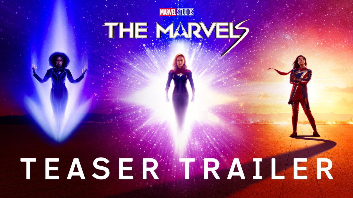 Teaming up changes e̶v̶e̶r̶y̶t̶h̶i̶n̶g̶ everyone. Marvel Studios’ #TheMarvels, only in theaters November 10.