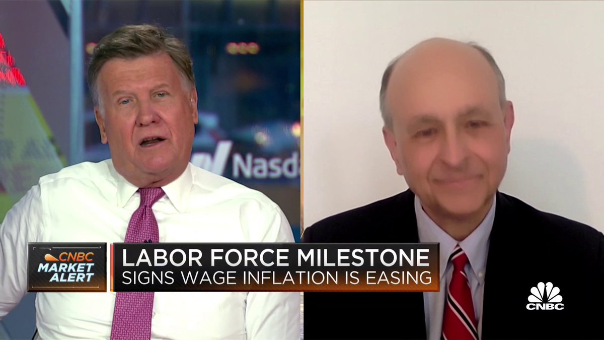 "We'll continue to see tight labor markets," says Citi Global Chief Economist Nathan Sheets. "Wage growth has been a bit softer but still higher than the Fed would like. That's going to continue putting upward pressure on inflation. We're likely to see that in the CPI tomorrow."