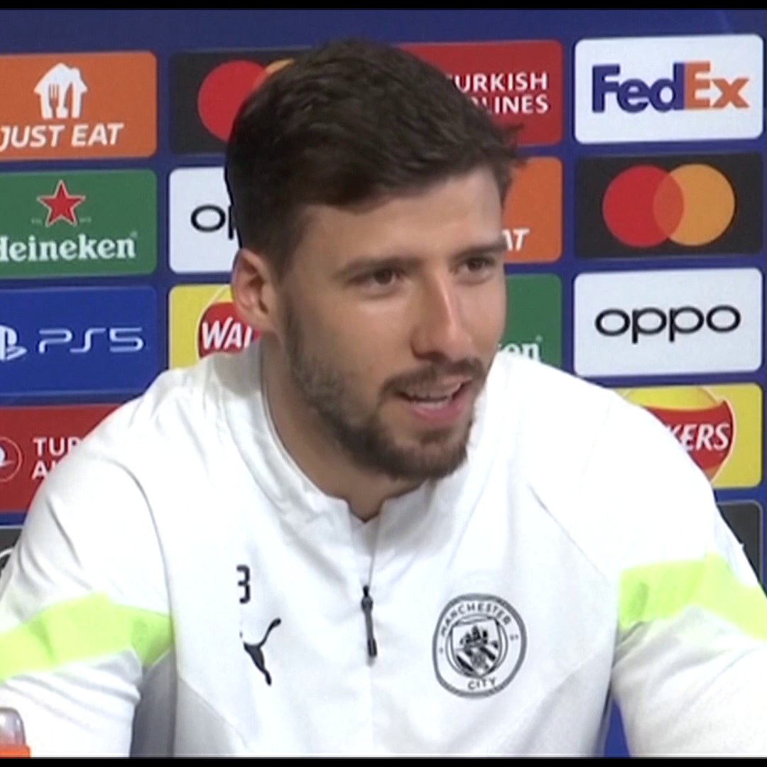 🗣️ "It will be strange." 🤔 Ruben Dias reacts as Bayern Munich's Joao Cancelo prepares to face his parent club, Man City, in the Champions League 🏆