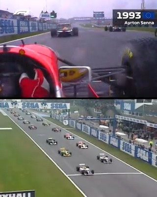 The genius of Ayrton Senna... 30 years ago today! 🤯 #F1 #OnThisDay