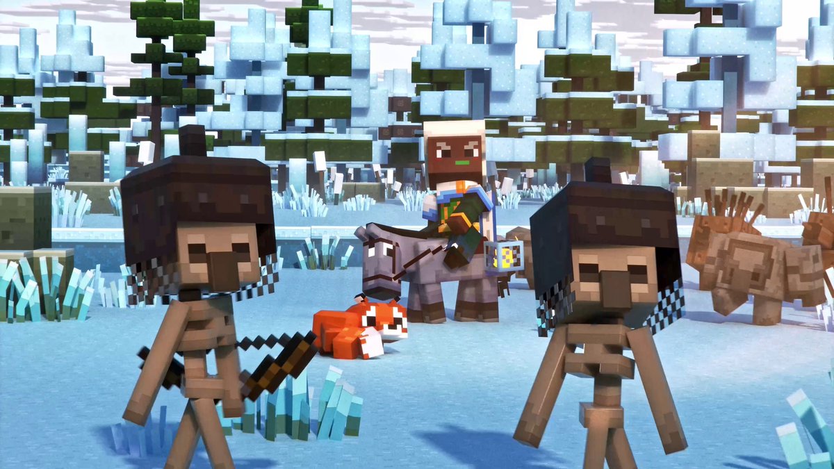 Only one week left until #MinecraftLegends releases! The only way to stop the piglins is to stand together! Make new friends, form alliances, and lead your army into battle. Do you have what it takes to outsmart the deceptively devious piglins?
