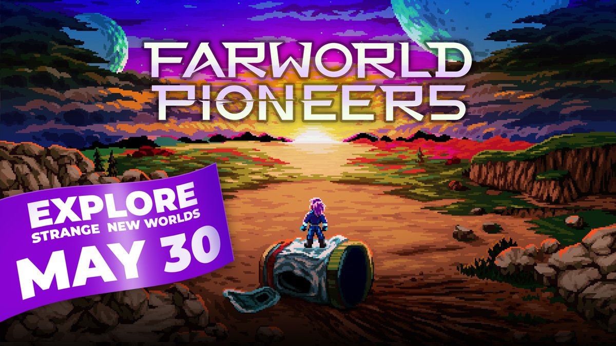 Fasten your seatbelts and embark on an ultimate space conquest in Farworld Pioneers, coming to PC, consoles and Xbox Game Pass on May 30th! Build your colony and explore the galaxy on your lonesome or team up with your friends in the co-op! Wishlist now: