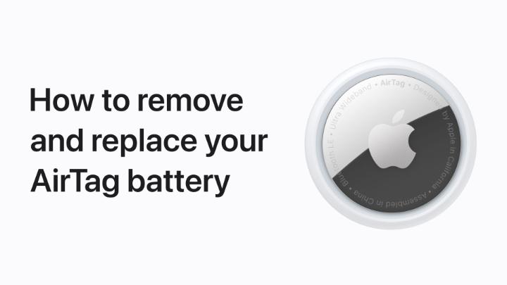 It’s easy to replace the battery in your AirTag. Here’s how.