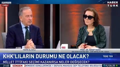 Millet İttifakı kazanırsa KHK'lıların durumu ne olacak? Seçimi kazanırlarsa neler değişecek? Gelecek Partisi Genel Başkan Yardımcısı ve CHP Antalya Milletvekili Adayı Prof. Dr. Serap Yazıcı Özbudun #TekeTek'te açıkladı.