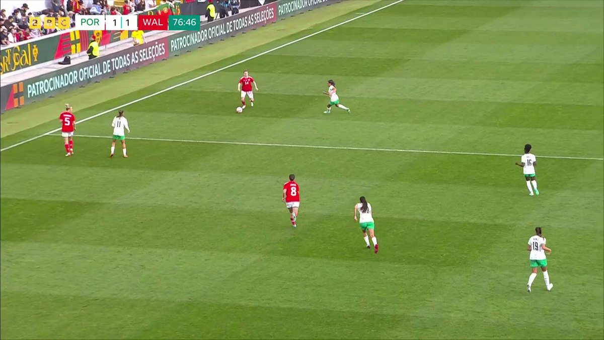 Red or no red? 🤔 🇵🇹 Portugal 1-1 Wales 🏴󠁧󠁢󠁷󠁬󠁳󠁿 📺 Watch live on BBC Two Wales and via BBC iPlayer 📲 Watch it all here 👉 #BBCFootball