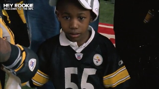 Like father, like son. After growing up around Pittsburgh Steelers Super Bowl success, Joey Porter Jr. is ready to make his own path in the NFL. 💪