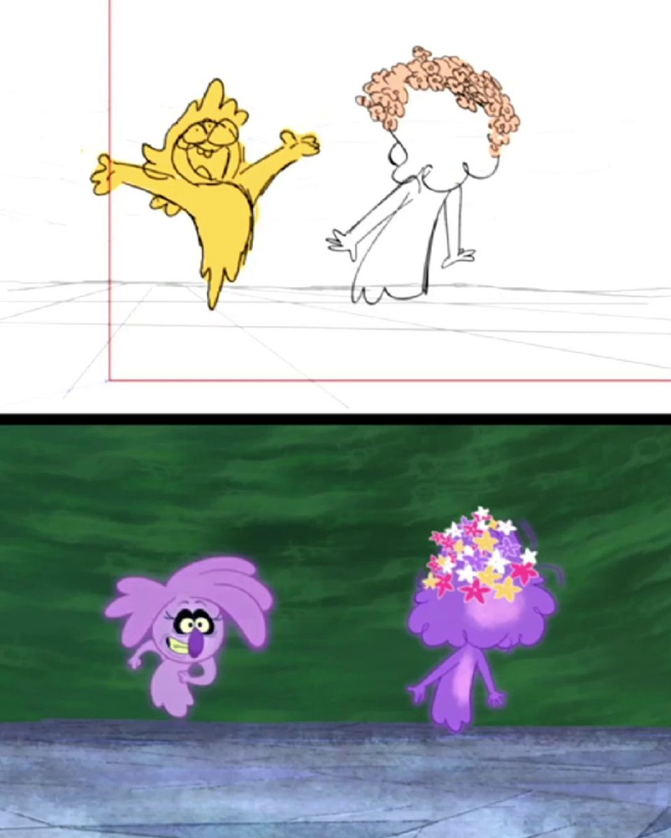 Have you ever wondered what the animation process involves? See how #TheGhostAndMollyMcGee editor John Royer and his team make the magic happen in this spooktacular side-by-side video ✨ #WatchOnDisneyChannel