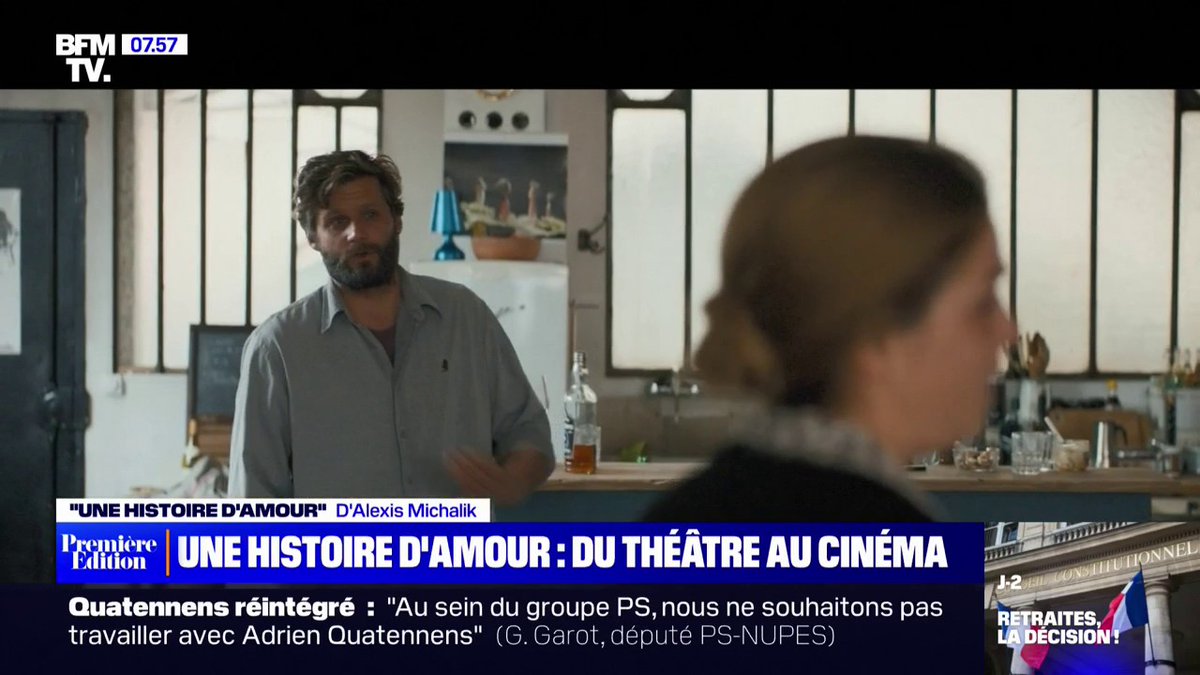 Passé du théâtre au cinéma avec "Edmond" en 2018, Alexis Michalik récidive avec "Une histoire d’amour" - Lo de Susbielle