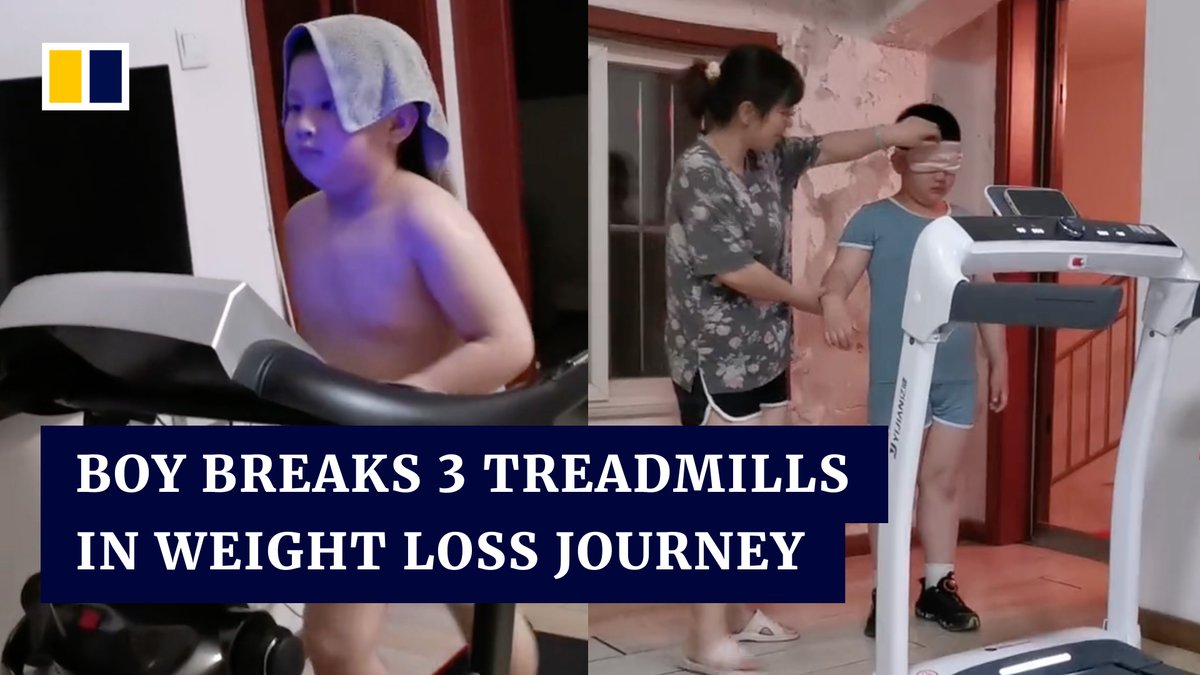 This little boy loves eating and hates running, but he also wants to lose weight.
