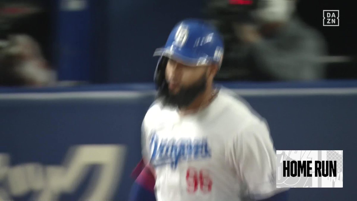 / 4番抜擢に応える同点アーチ \ アルモンテの打球は高い弾道でライトスタンドへ ⚾プロ野球(2023/4/12) 🆚中日×広島 📱Live on #DAZN #DAZNプロ野球