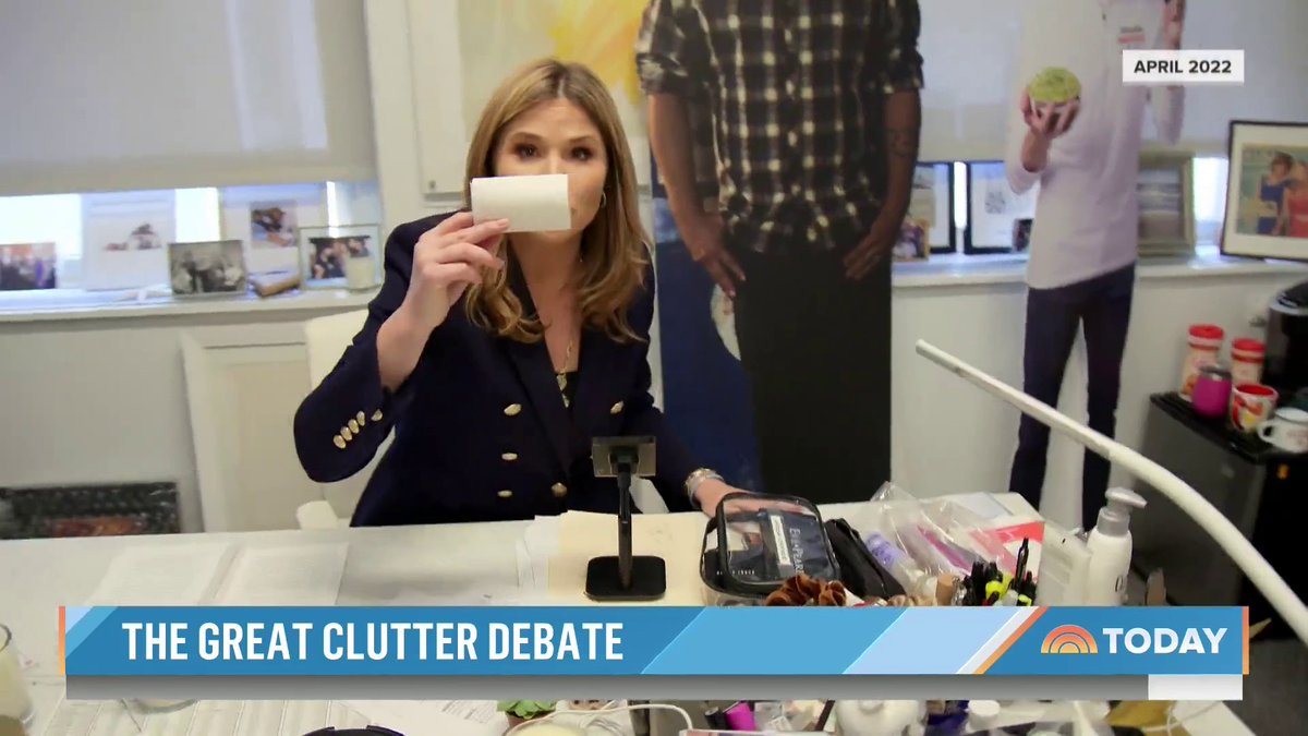Many Americans are guilty of letting things pile up and often feel pressured to get organized around the house, but should you embrace the mess? Jenna Bush Hager reports on the great clutter debate.