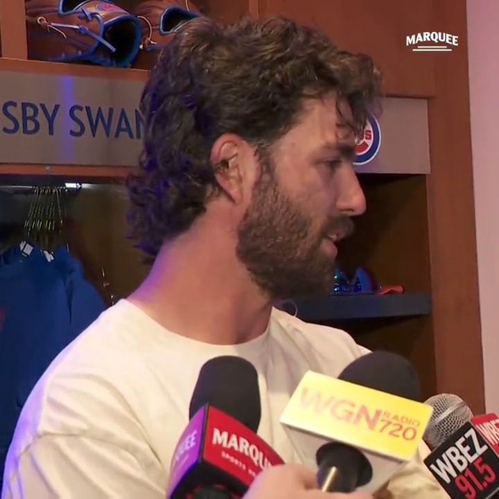 “I hadn’t really felt too many things like that in my career.” Dansby Swanson on last night’s atmosphere at Wrigley.