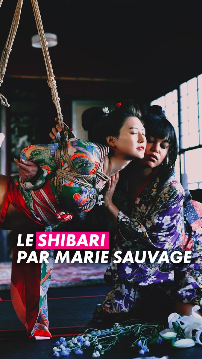 On a suivi marie sauvage qui nous fait découvrir l'incroyable art du Shibari 🇯🇵 Découvrez sa performance exceptionnelle avec son maître et professeur Hajime Kinoko sub account au cours d'une soirée mémorable 👏
