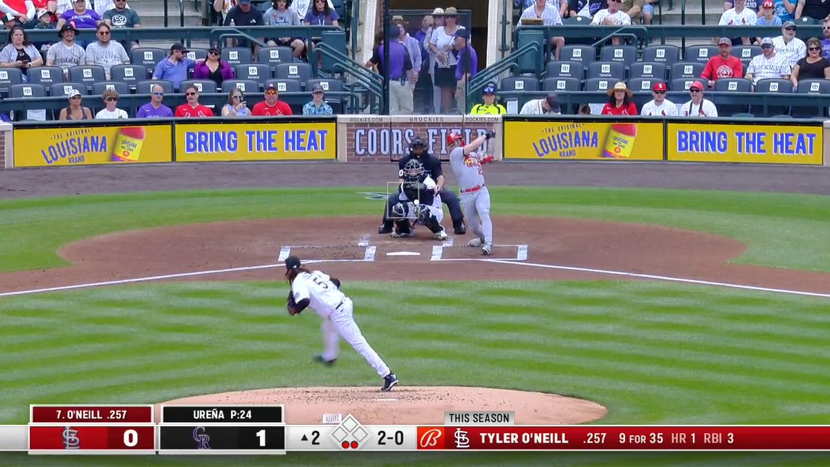 Tyler O'Neill launches one 461 feet!