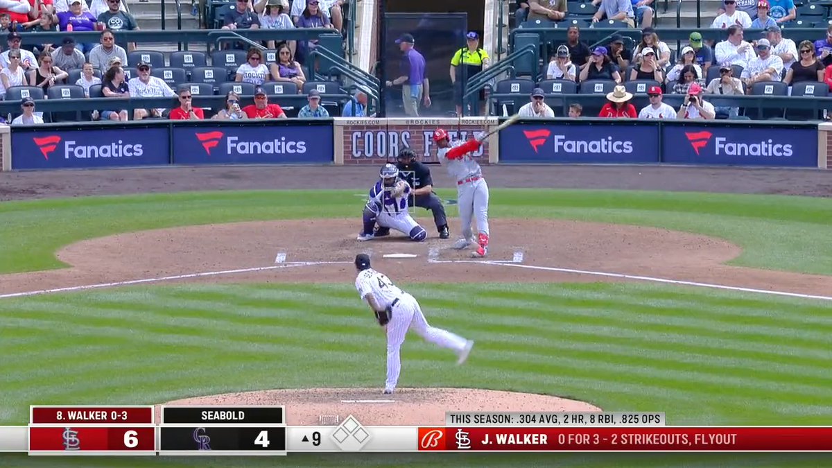Jordan Walker has now tied Eddie Murphy (1912) for the longest hit streak (12) to start a career by a player 20 or younger.