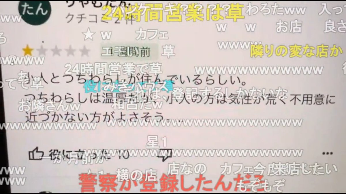 続、勇者トロ 自宅の住所がバレてしまった結果… 自宅に大量のハチミツとグーグルマップに【小人の住む家(ホビハウス)】と勝手に登録されてしまうｗ 口コミ ☆5【陽気な小人と働き者の座敷童が仲良く暮らしています】 ☆1【パンケーキが有名だと聞き来店】 ☆1【つちわらしは温厚だが、小人の方は気性が荒い】 #勇者トロ #ニコ生