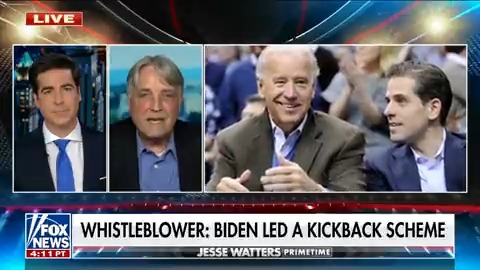 Biden’s ex-stenographer on Primetime: Joe Biden led a kickback scheme. Biden went to Ukraine in 2014 as VP to push for fracking, knowing that Hunter would get rich off of it. I have all the proof but the FBI won’t do a thing.