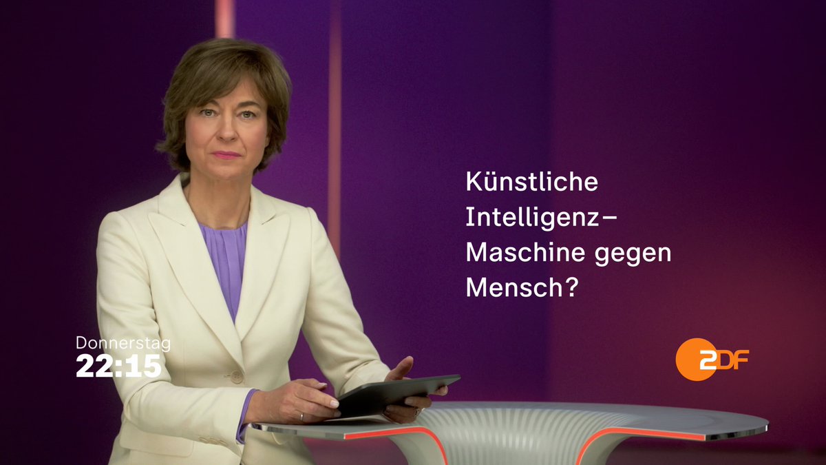 #illner heute 22:15 Uhr 📺ZDF Künstliche Intelligenz – Maschine gegen Mensch? Mit dabei Saskia Esken ranga yogeshwar Anke DomscheitBerg (bsky: @anke.domscheit-berg.de) Achim Berg miriam meckel Mehr Infos zur Sendung 👉 #KI #AI #ChatGPT #GPT4 #KuenstlicheIntelligenz #DeepLearning #DeepFake #DALLE
