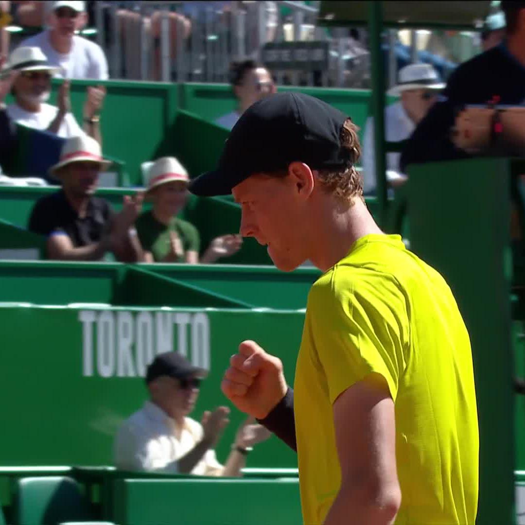 Jannik MAGIC 🪄 Jannik Sinner #RolexMonteCarloMasters