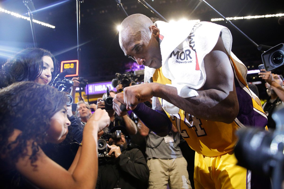 7 YEARS AGO TODAY 💜💛 37-year-old KOBE BRYANT scored 60 POINTS, including 15 of the Lakers' final 17 in his final NBA game. 60 Points 22/50 Shooting 6/21 Threes 10/12 Free Throws 4 Rebounds 4 Assists "What else can I say? Mamba out." 🐍