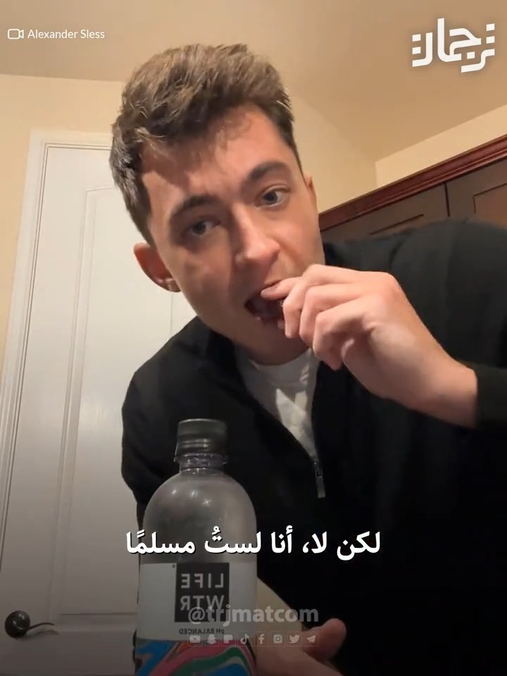 شاب أمريكي غير مسلم يشارك تجربة صيامه شهر رمضان كل سنة