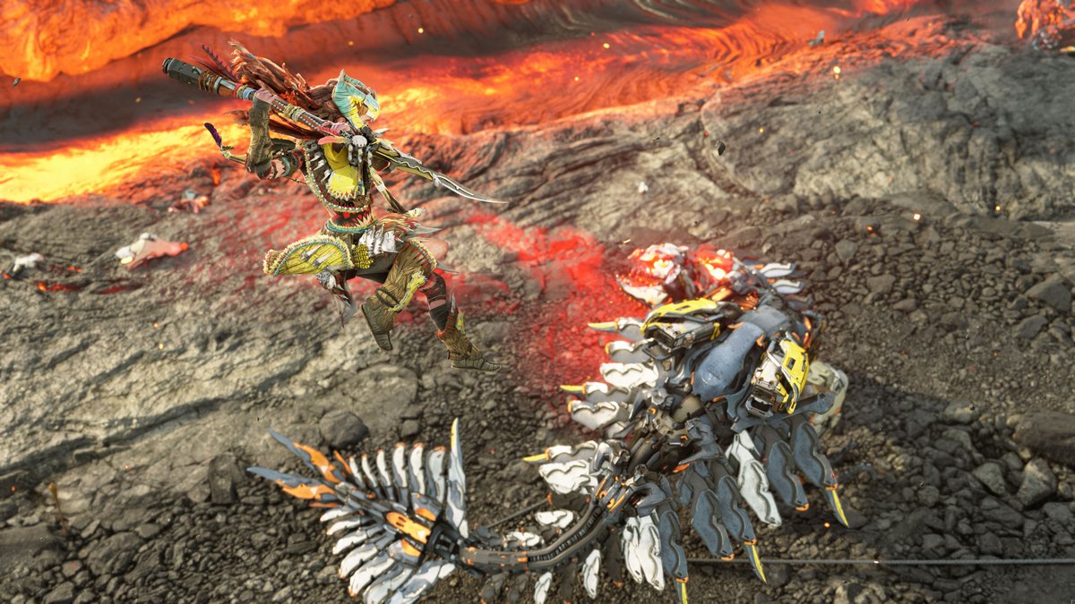 Knocked down machines don't stand a chance! Master new skills and be ready to take on your enemies in exciting new ways. Horizon Forbidden West: Burning Shores launches April 19 – Pre-order now: