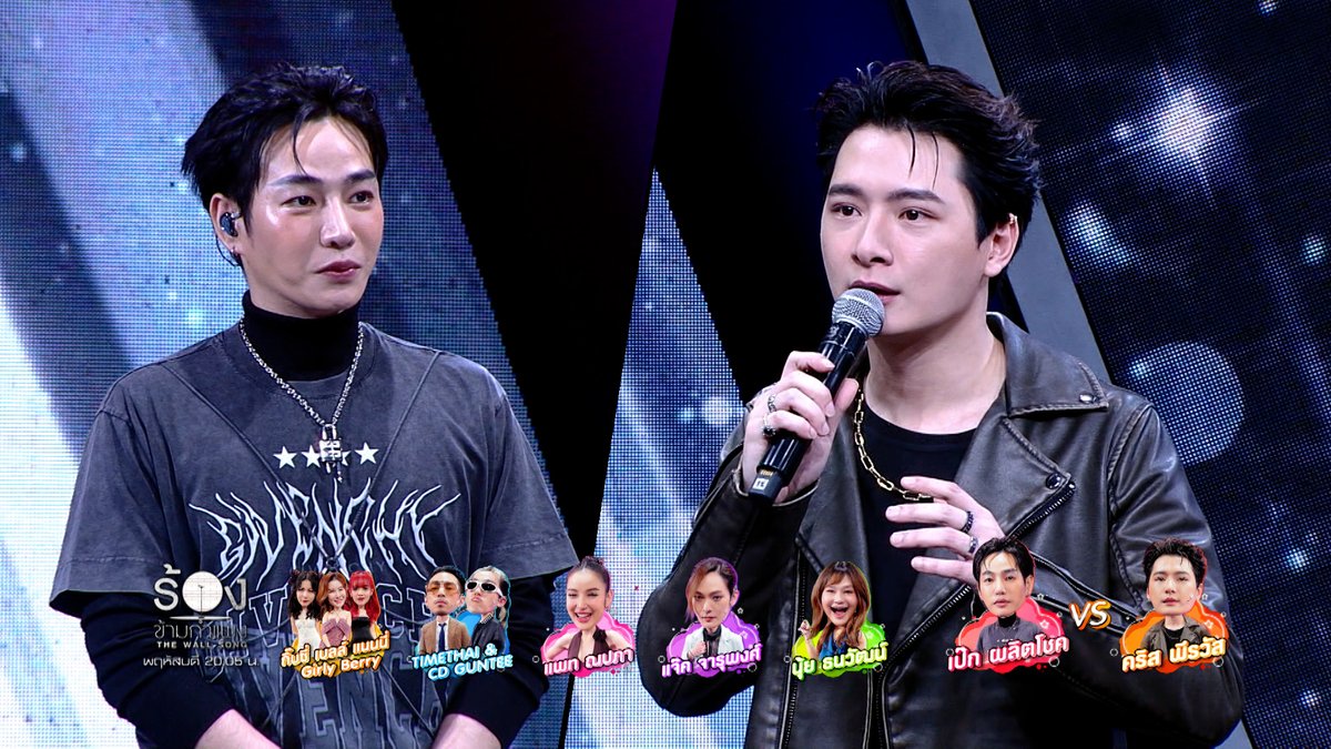 สัญญาณทีวีไม่ได้ค้างนะคะทุกคน แค่คริสช็อตค่ะ 555555 #ร้องข้ามกำแพง #TheWallSong #TheWallSongxKrist #ร้องข้ามกำแพงxPECK