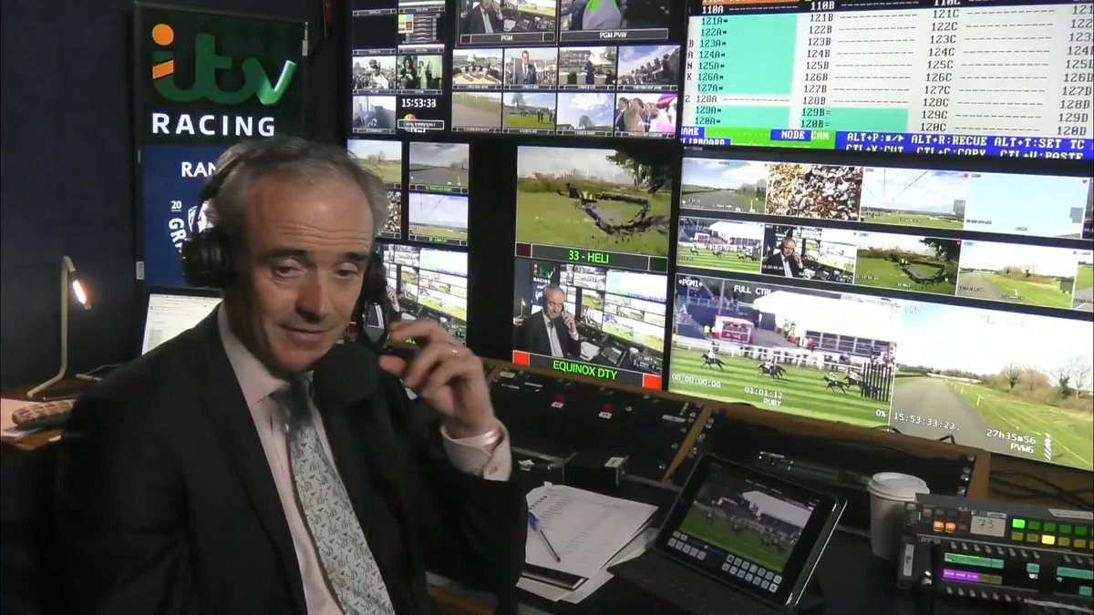 "I can see why Nico wants to go schooling with him because his brain works quicker than his feet." 🗣 Ruby Walsh #ITVRacing | #GrandNational | Nico de Boinville | Nicky Henderson