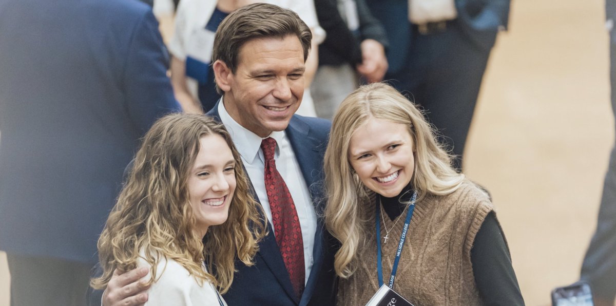 Learning, character, faith, and freedom define Hillsdale. Thank you to President Arnn and all the staff and students who hosted me. The battle against the woke agenda is critical to the future of our nation. We must continue to hold the line and never, ever back down.