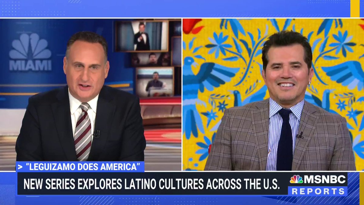 .@johnleguizamo: "We built this country...and we're thriving. We add $2.8 trillion to the GDP every year. If we were our own country, we'd be the fifth largest economy in the world." Watch "#Leguizamo Does America" Sunday at 10pm on MSNBC, and streaming on Peacock