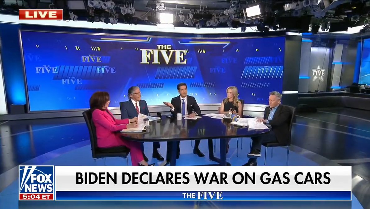 Biden declares war on gas cars and you’re going to pay for it. We’ve had enough of Democrats forcing us to do things, like buying electric cars, forcing us to mask up and get the vaccine.