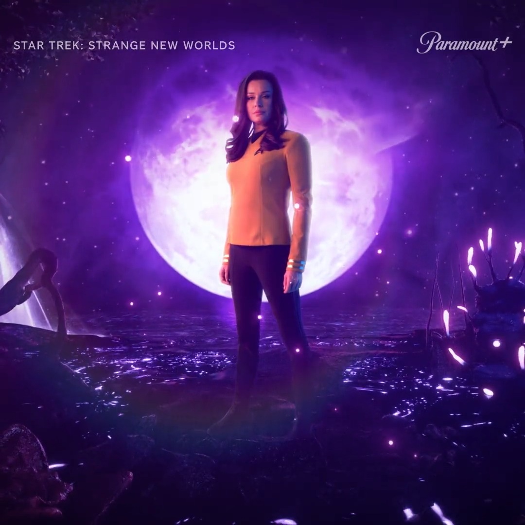 Turning the galaxy upside down one adventure at a time. #StarTrek #StrangeNewWorlds Season 2 premieres June 15.